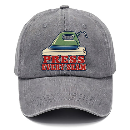 Press Every Seam Sewing And Quilting Classic Cap – Urban Haze