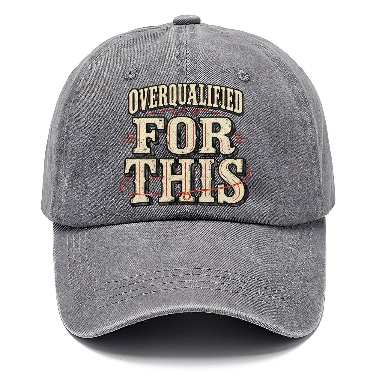Overqualified For This American Wit Classic Cap – Urban Haze
