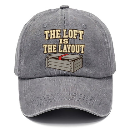 The Loft Is The Layout Model Railways Classic Cap – Urban Haze