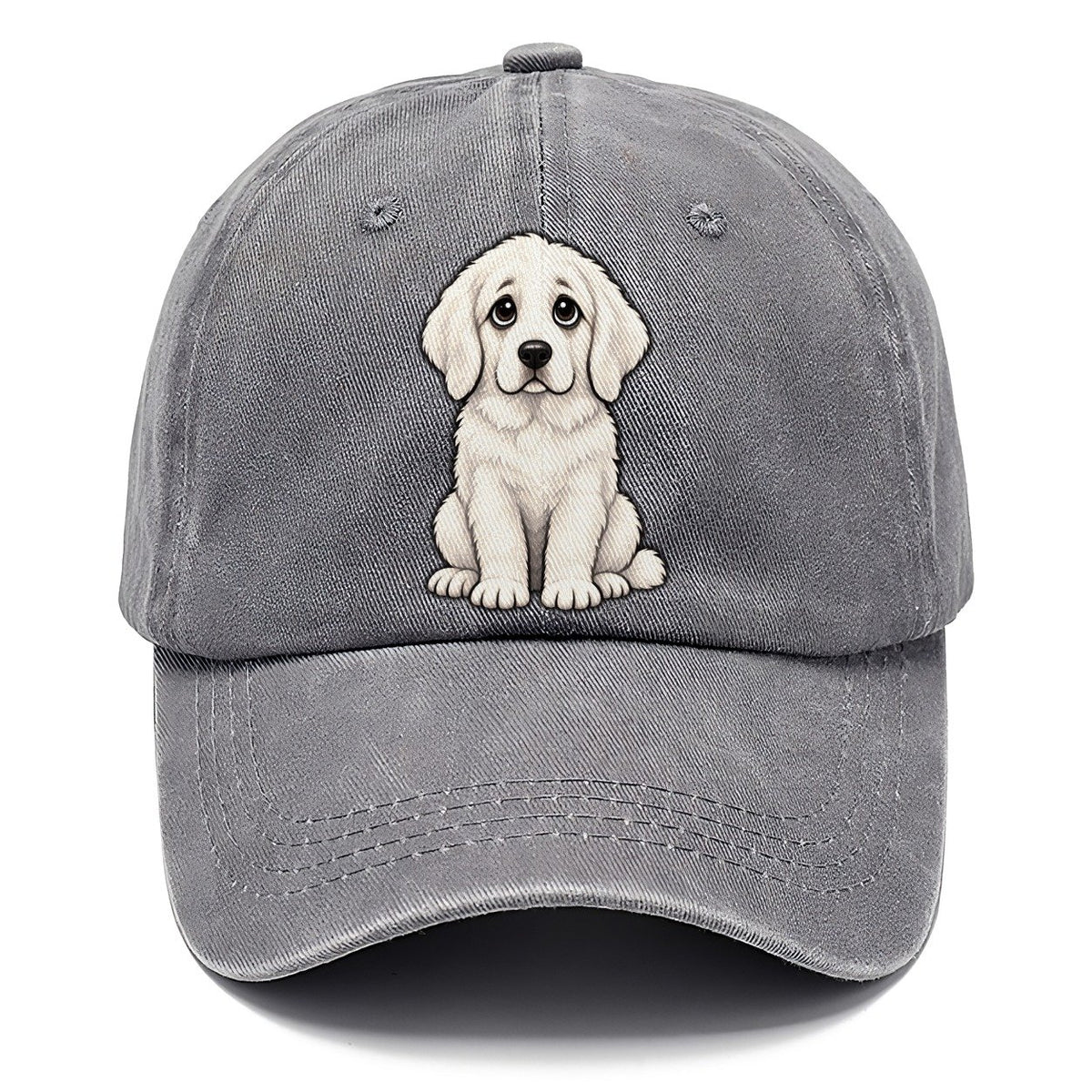 Great Pyrenees Sitting Sweetheart Classic Cap – Urban Haze
