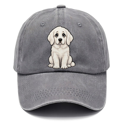 Great Pyrenees Sitting Sweetheart Classic Cap – Urban Haze