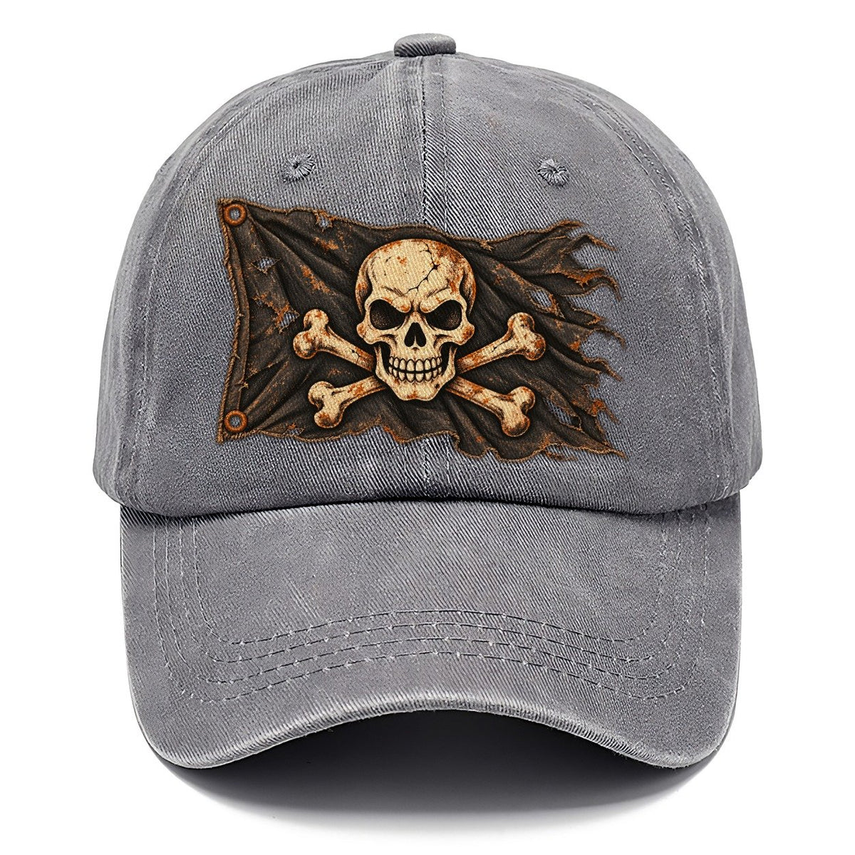 Skull And Crossbones Worn Icon Classic Cap – Urban Haze