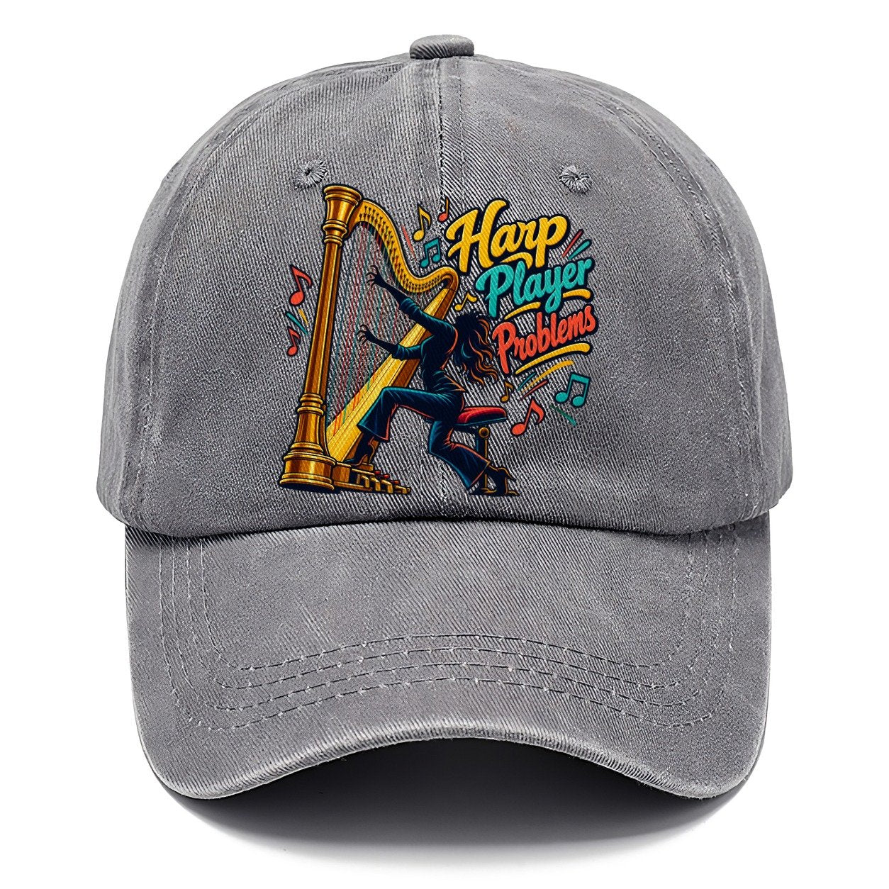 Harp Player Problems Music Instruments Classic Cap – Urban Haze