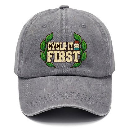 Cycle It First Aquarium Keeping Classic Cap – Urban Haze