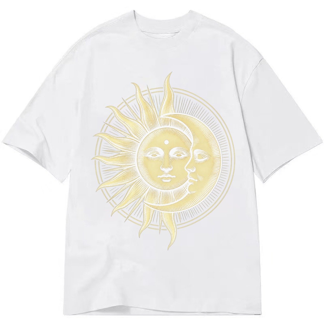 Celestial Harmony Classic T-shirt – White