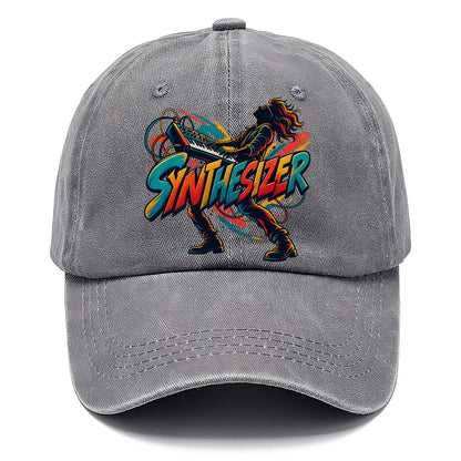 Synthesizer Wordmark Music Instruments Classic Cap – Urban Haze