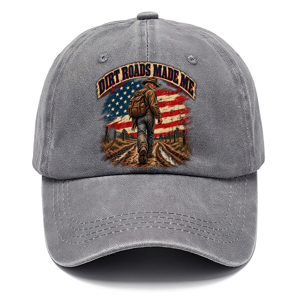Dirt Roads Made Me Old Man Strong Classic Cap – Urban Haze