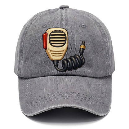 Hand Mic And Coiled Cord Amateur Radio Classic Cap – Urban Haze