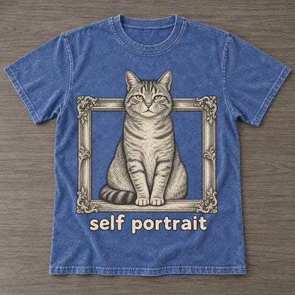 Washed Blue — front view