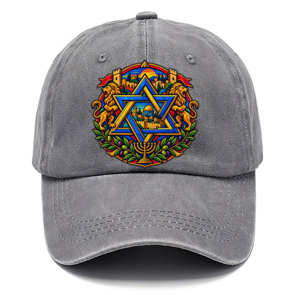 Interwoven Star Of David Jerusalem Classic Cap – Urban Haze