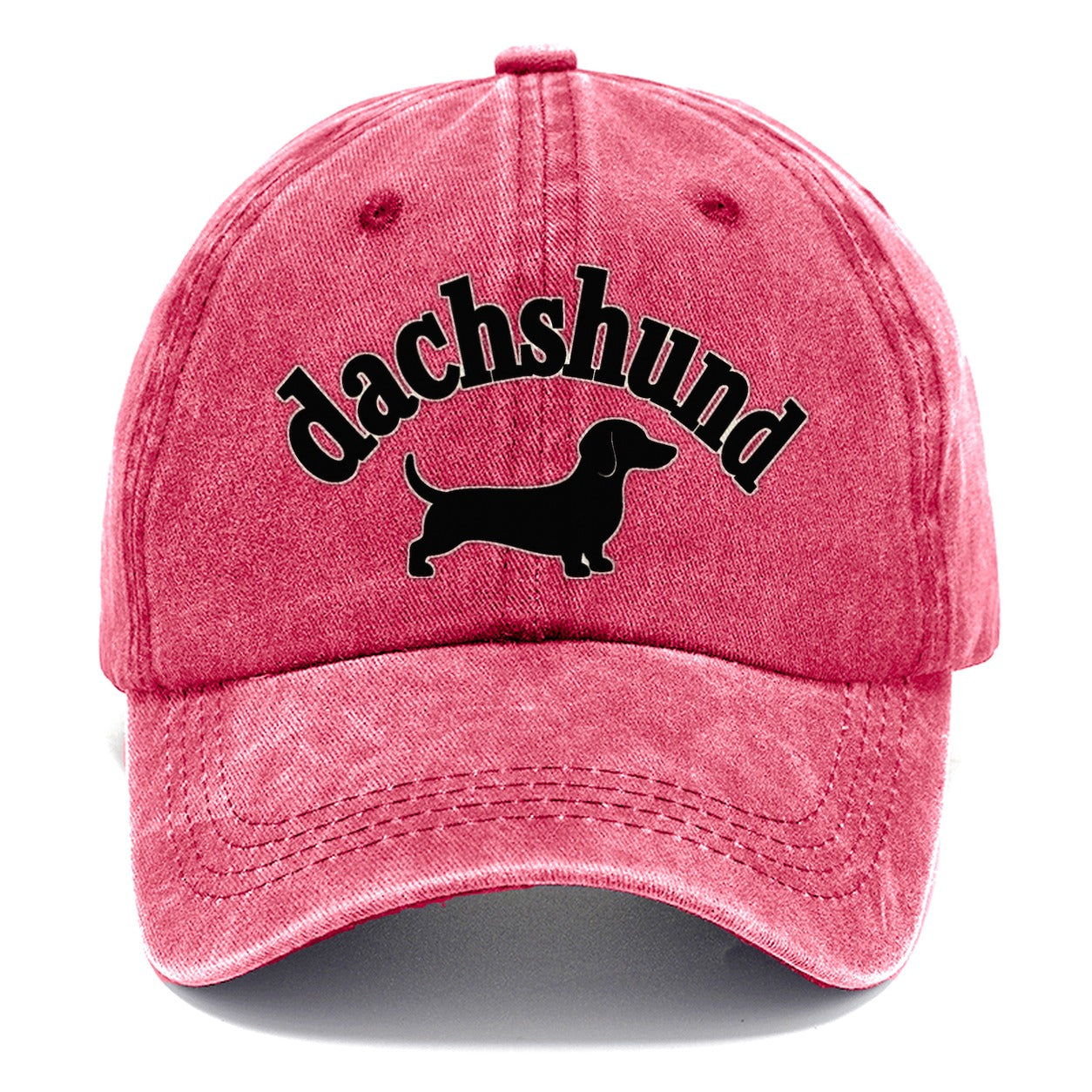 corrected dachshund-arch-classic-cap