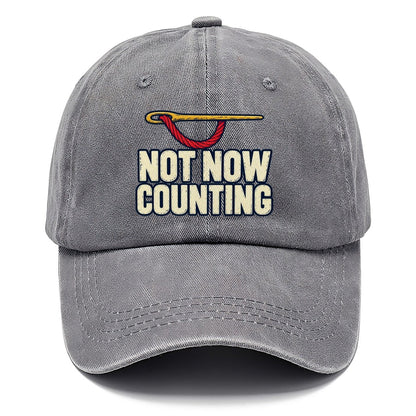 Not Now Counting Classic Cap – Urban Haze