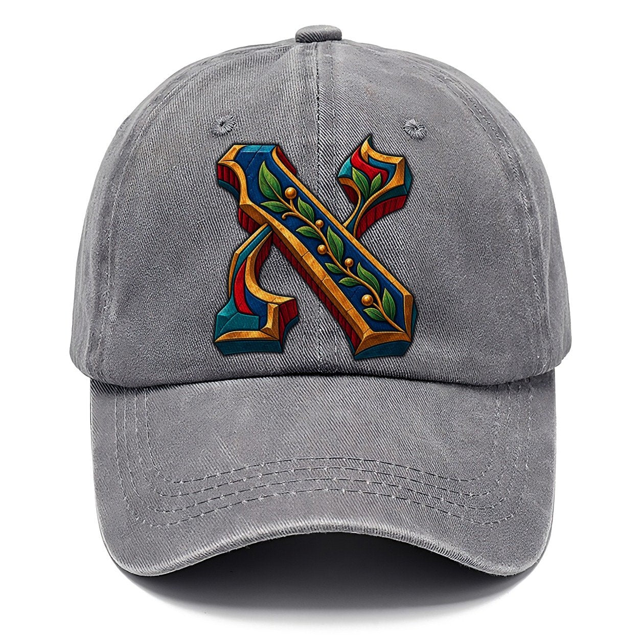 Aleph Letter Monogram Judaism Heritage Classic Cap – Urban Haze