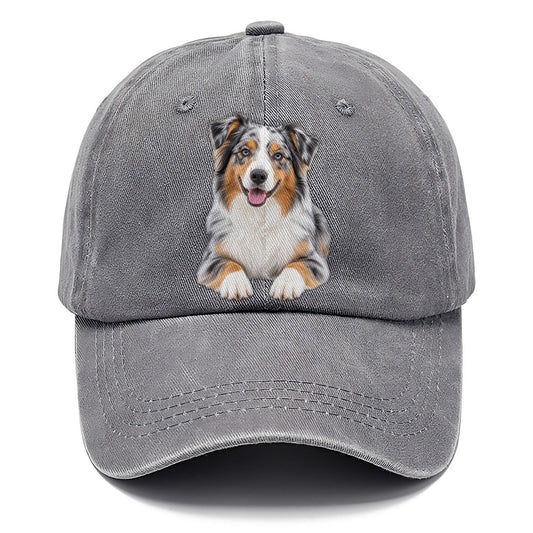 Australian Shepherd Sitting Top Breeds Classic Cap – Urban Haze