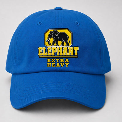 Elephant Extra Heavy Heavy Duty Baseball Cap – Blue