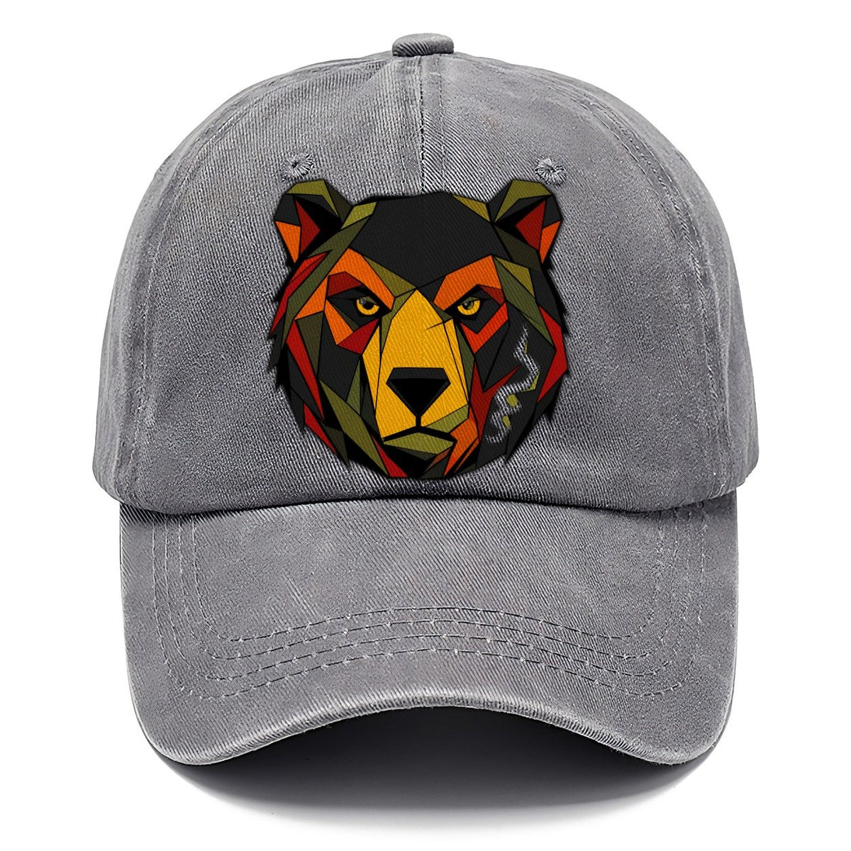 Grizzly Bear Front View Classic Cap – Urban Haze