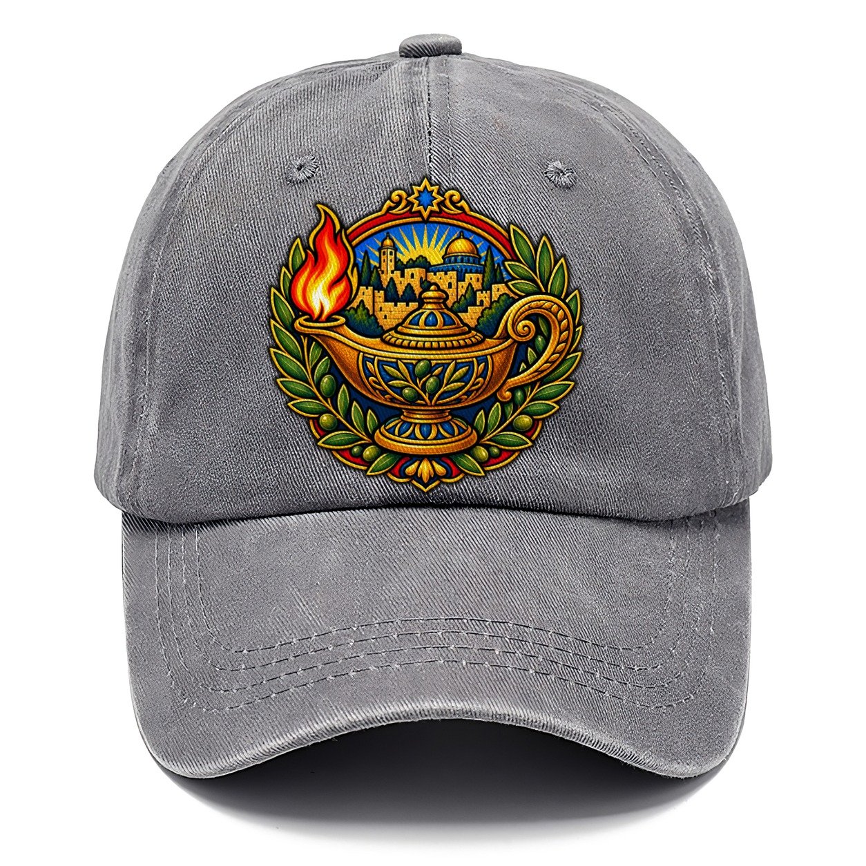 Ancient Oil Lamp Jerusalem Classic Cap – Urban Haze