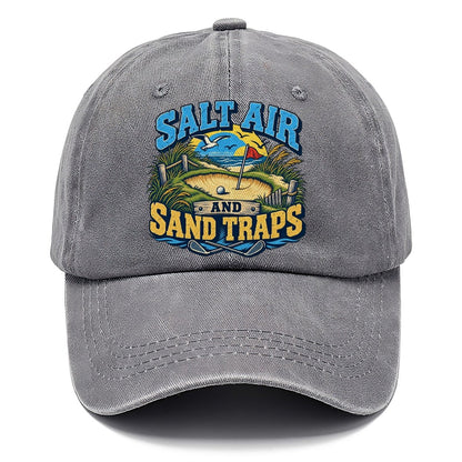 Salt Air And Sand Traps Golf Life Classic Cap – Urban Haze