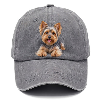 Yorkshire Terrier Lying Down Top Breeds Classic Cap – Urban Haze