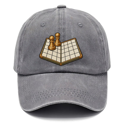 Open Folded Board With Two Pawns Board Games Classic Cap – Urban Haze