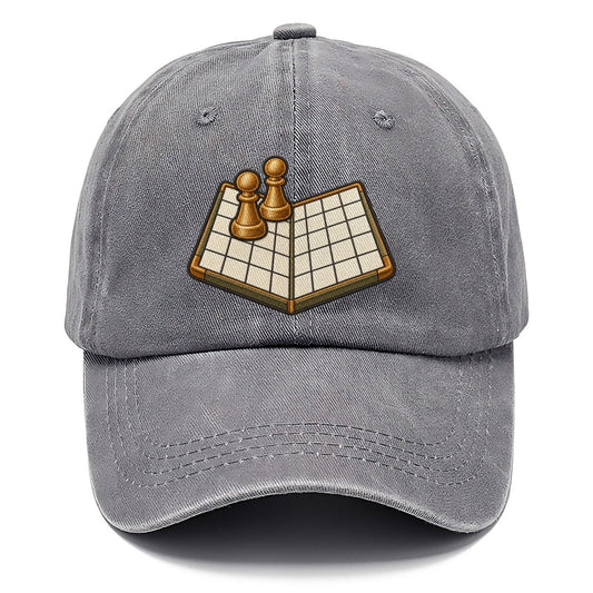 Open Folded Board With Two Pawns Board Games Classic Cap – Urban Haze