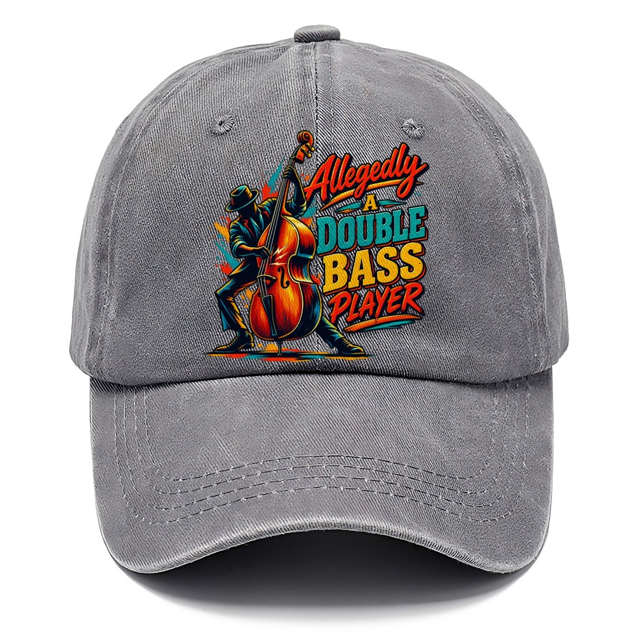 Allegedly A Double Bass Player Music Instruments Classic Cap – Urban Haze
