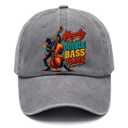 Allegedly A Double Bass Player Music Instruments Classic Cap – Urban Haze