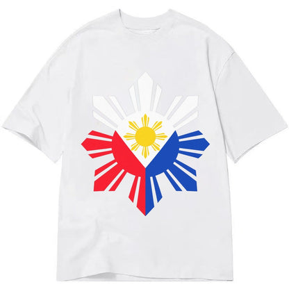 Philippines Iconic Sun And Stars Classic T-shirt – White