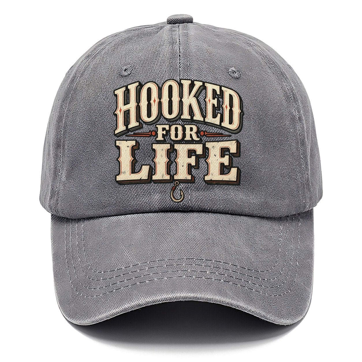 Hooked For Life American Wit Classic Cap – Urban Haze