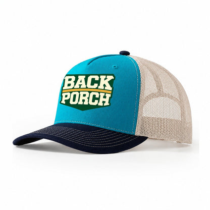 Back Porch Brew House Trucker Hat – Teal Navy