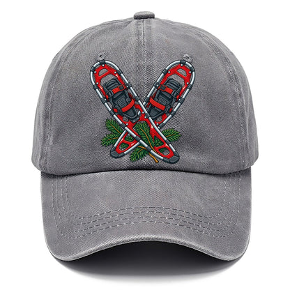 Modern Aluminum Snowshoes And Balsam Bough Canada Cultural Icons Classic Cap – Urban Haze