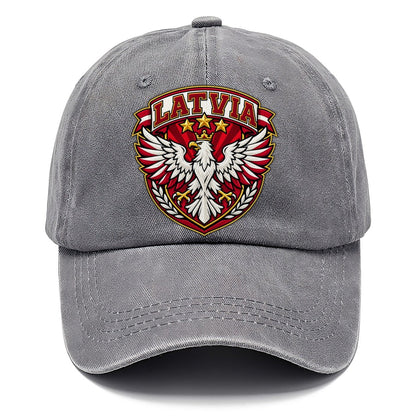 Latvia Retro Badge Country Logos Classic Cap – Urban Haze