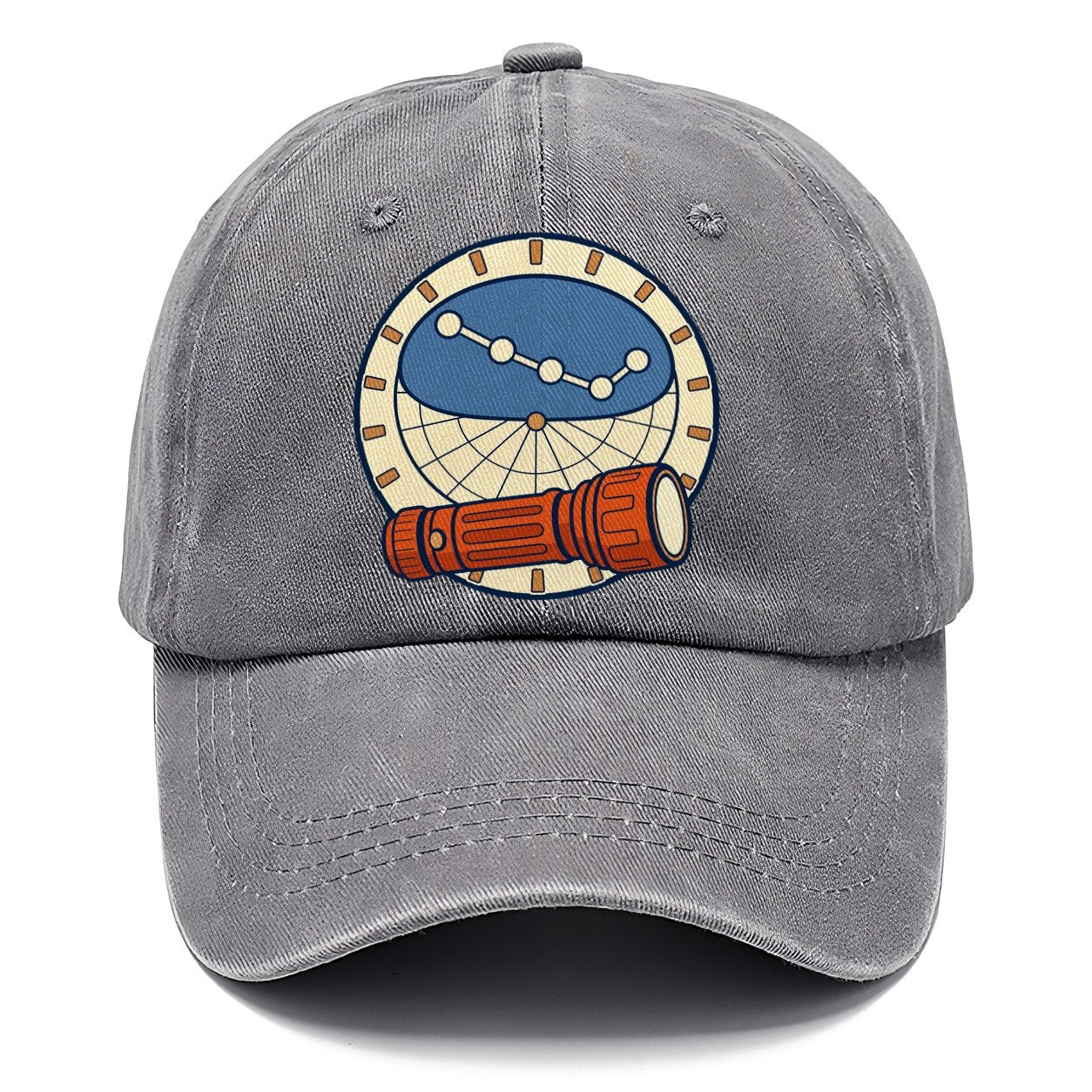 Red Torch And Planisphere Astronomy And Stargazing Classic Cap – Urban Haze