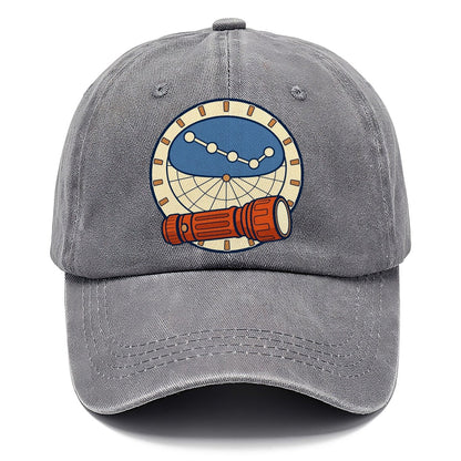 Red Torch And Planisphere Astronomy And Stargazing Classic Cap – Urban Haze