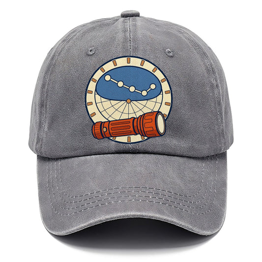 Red Torch And Planisphere Astronomy And Stargazing Classic Cap – Urban Haze