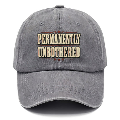 Permanently Unbothered American Wit Classic Cap – Urban Haze
