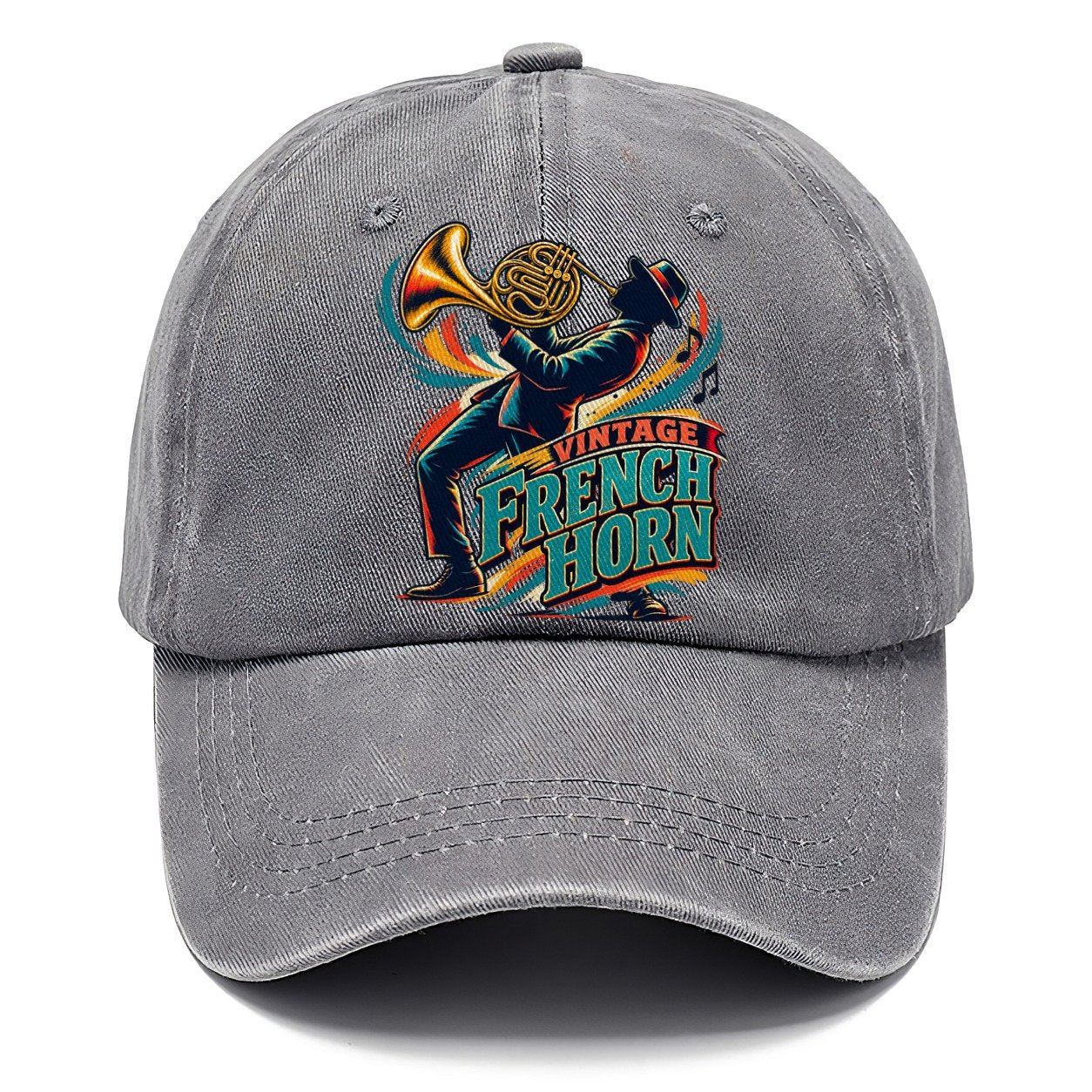 Vintage French Horn Music Instruments Classic Cap – Urban Haze