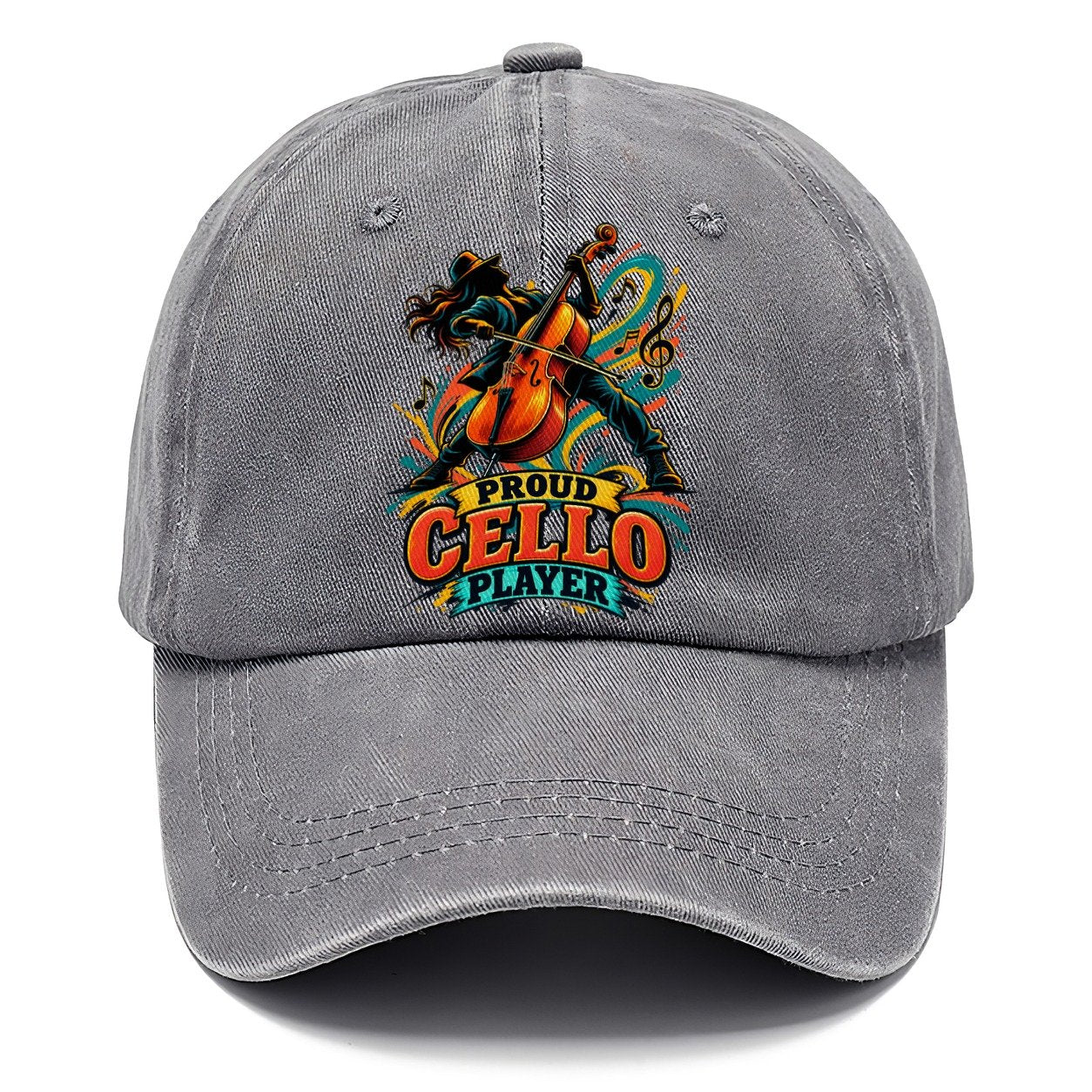 Proud Cello Player Music Instruments Classic Cap – Urban Haze