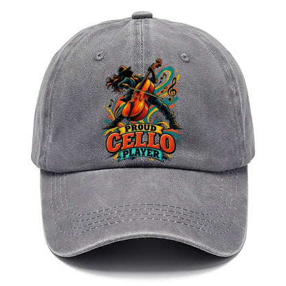 Proud Cello Player Music Instruments Classic Cap – Urban Haze