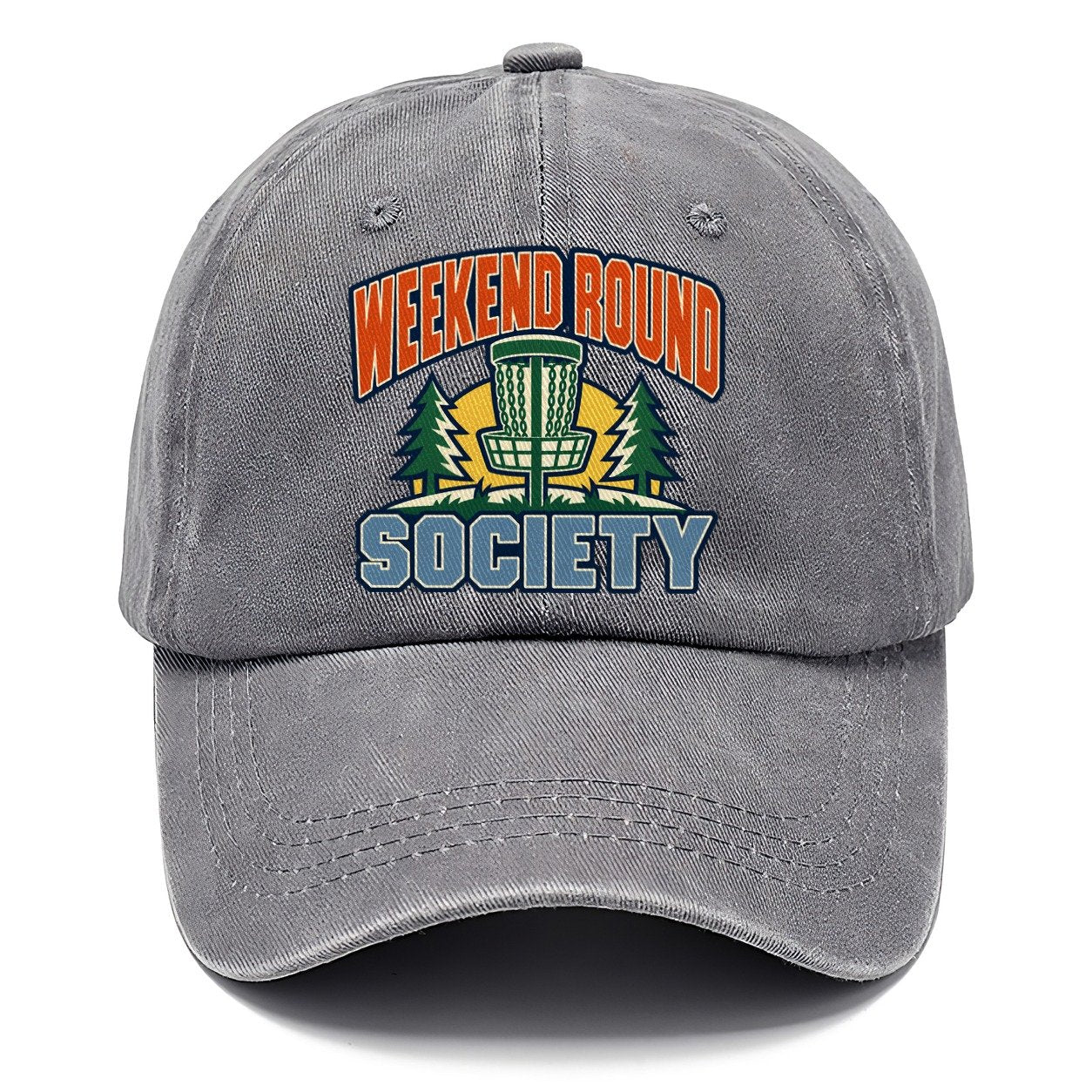 Weekend Round Society Disc Golf Classic Cap – Urban Haze