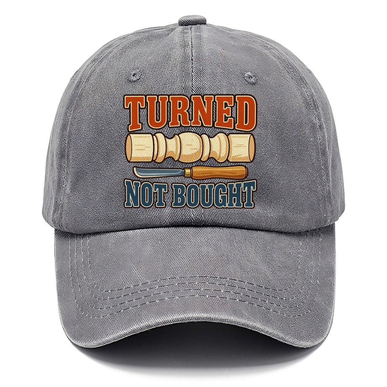 Turned Not Bought Woodworking Classic Cap – Urban Haze