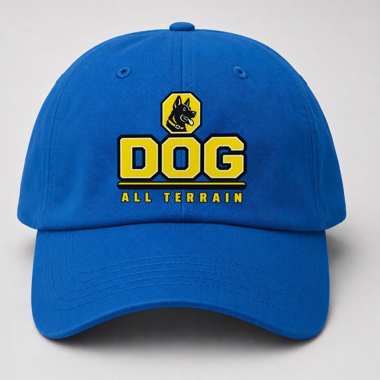 Dog All Terrain Heavy Duty Baseball Cap – Blue