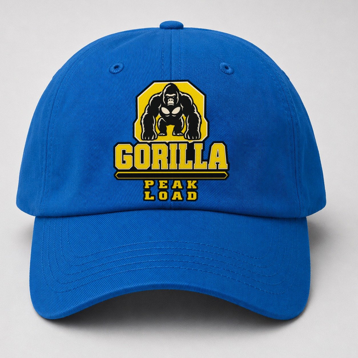 Gorilla Peak Load Heavy Duty Baseball Cap – Blue