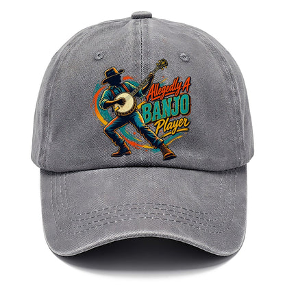 Allegedly A Banjo Player Music Instruments Classic Cap – Urban Haze