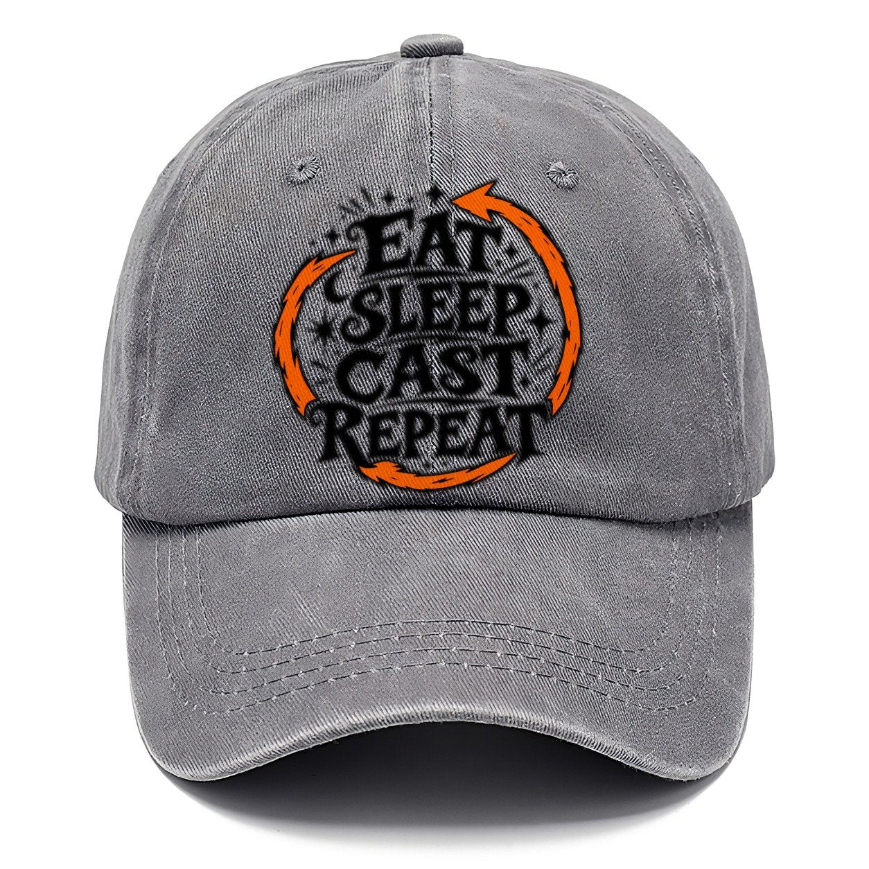 Eat Sleep Cast Repeat Slogan Witch Magic Classic Cap – Urban Haze