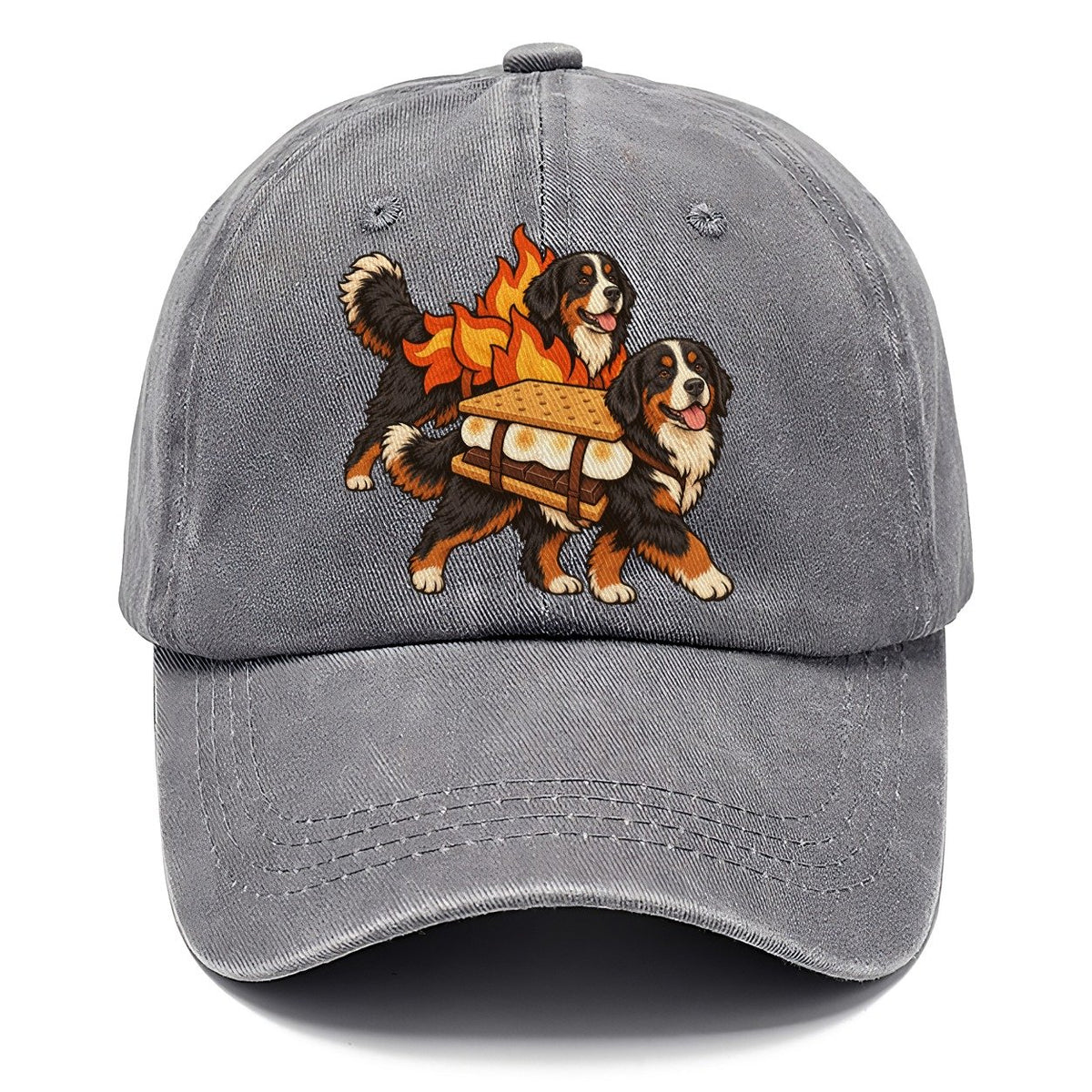 2 Bernese Mountain Dogs In Halloween Costumes Hdp 50 Parade Lineup Halloween Dog Parade Classic Cap – Urban Haze