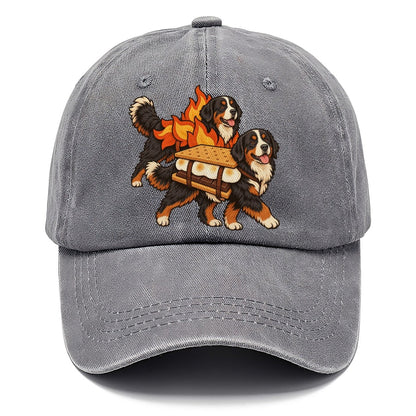 2 Bernese Mountain Dogs In Halloween Costumes Hdp 50 Parade Lineup Halloween Dog Parade Classic Cap – Urban Haze