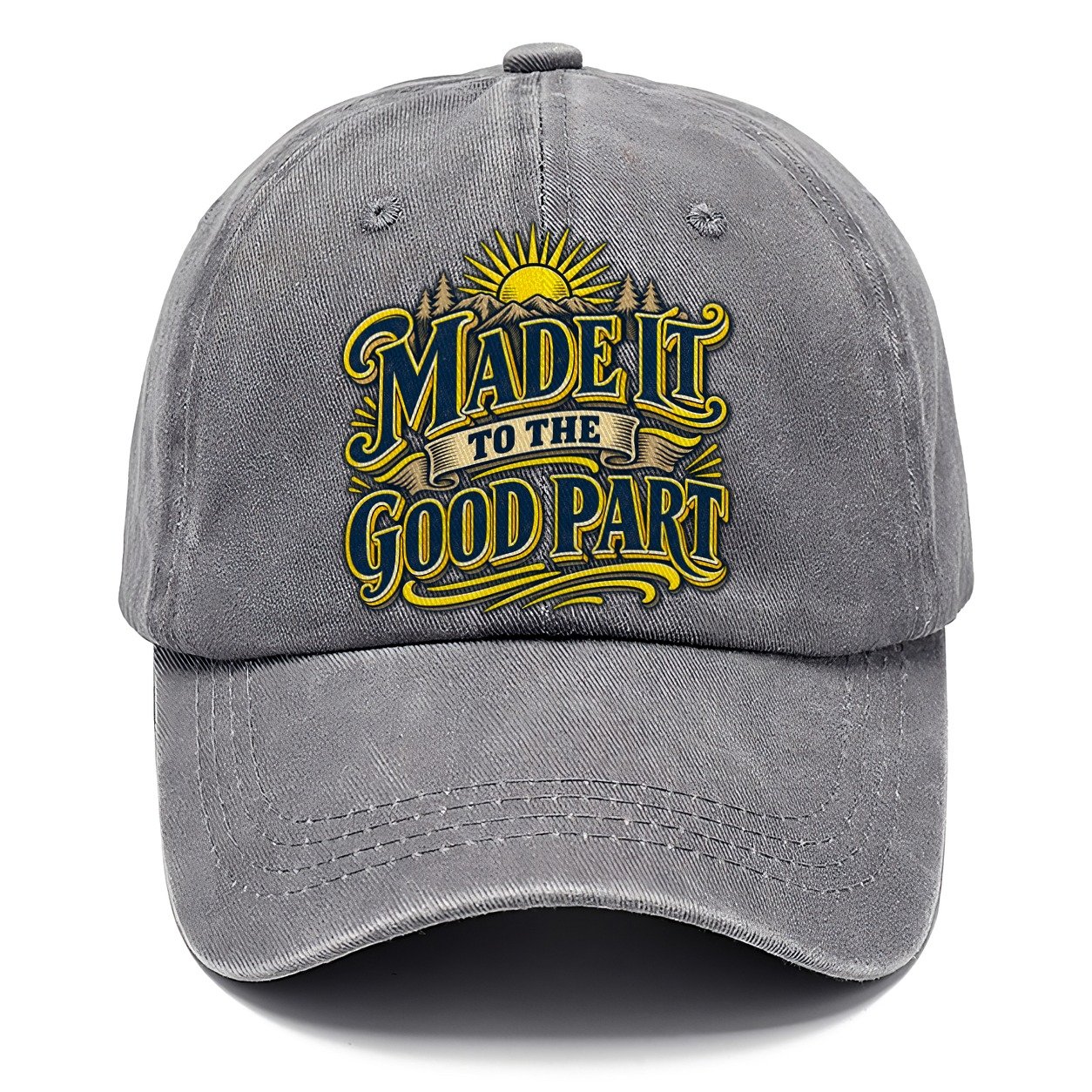 Made It To The Good Part Retired Living Classic Cap – Urban Haze