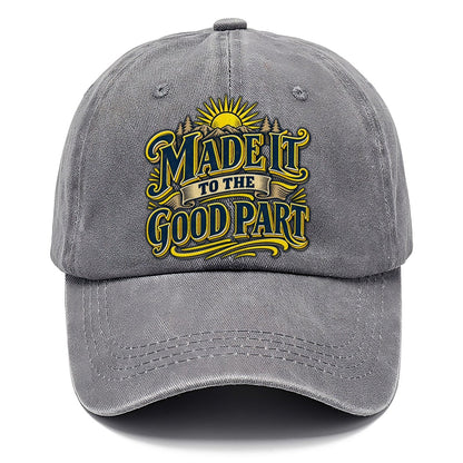 Made It To The Good Part Retired Living Classic Cap – Urban Haze