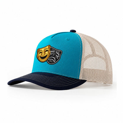 Broadway Masks Trucker Hat – Teal Navy